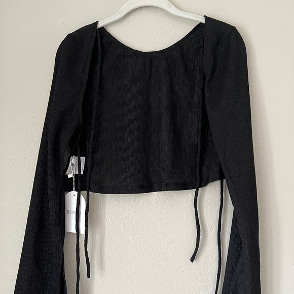 NWT Rumer Tucker Crop Top - Picture 8 of 13
